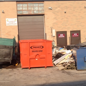 Trashco Solutions bins in action