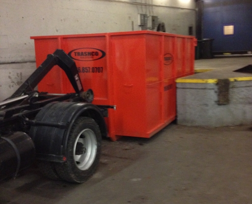 Trashco Solutions bins in action