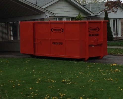 Trashco Solutions bins in action