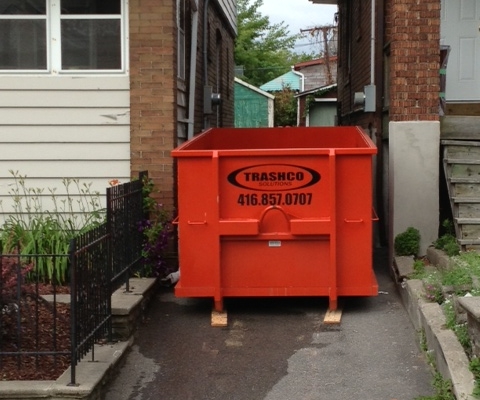 Trashco Solutions bins in action
